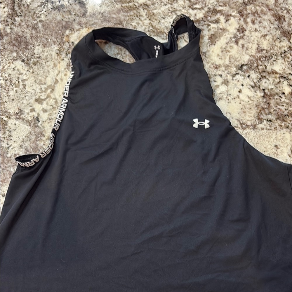 Under Armour Black Performance Tank Top Racerback